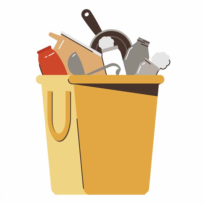 Skip Bag full of rubbish clipart. Home Page.