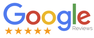 Frequently Asked Questions Google Reviews five gold stars.