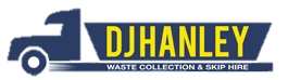 Privacy Policy Truck Logo DJ Hanley's Waste Removal and Skip Hire